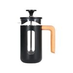 La Cafetiere Pisa 3-cup 350ml Stainless Steel/glass French Press - Black