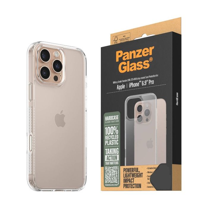 Panzer PanzerGlass Hard Phone Case for iPhone 16 Pro Max - Clear