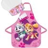 Paw Patrol Call Kids Pink Baking Apron And Chef's Hat
