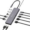 Verbatim USB-C Pro Multiport Hub 13 Port,2 x HDMI, 1 x DisplayPort, 1 x RJ45, 3 x USB-A 3.2 Gen 1