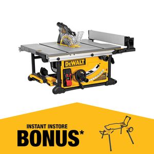 DeWALT 254mm 2000W Heavy Duty Portable Table Saw DWE7491-XE