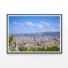 City Of Marseille with Blue Sky  Print 100% Australian Made 90x60cm  (Poster)