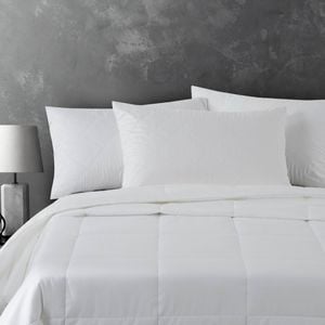 Natural Home Cotton Quilted Pillow Protector - King