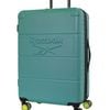 Reebok Wanderer Medium 90l Hard Shell Case Suitcase Luggage Turquoise