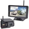 Elinz Digital Wireless 7" Monitor Dvr 2.4ghz Solar Magnetic 1080p Backup Rear Front Camera Kit