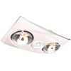 Manrose White 2 Light Heat Fan