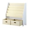 Oikiture Kids Bookshelf Bookcase Children Toys Storage Shelf Rack