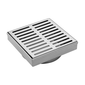 Mondella 100mm Concerto Stainless Steel Square Floor Grate