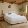 Big Lot Beige Amelia Bed Frame - Beige, Queen