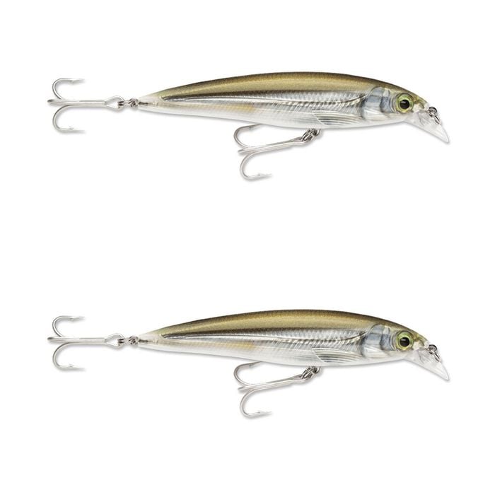 2x Rapala 14cm Saltwater X Rap Jerkbait Fishing Lures - Mangrove Minnow