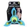 Paws & Claws Fetch Flyer Foam Dart Dog/Pet Toy Blue 21.9x19.5x6cm