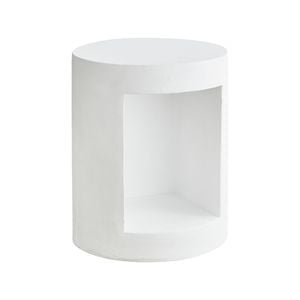 Cooper & Co. Castello 45cm MgO Side Table White