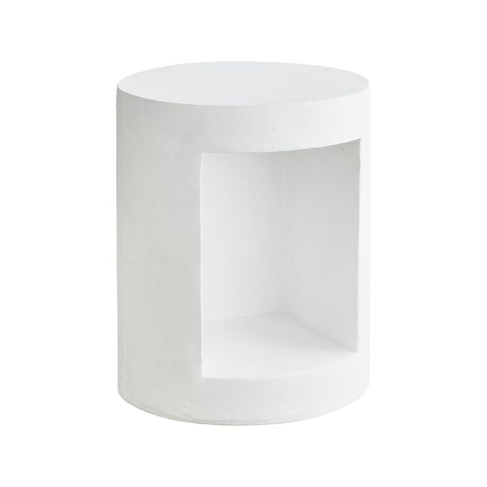 Cooper & Co. Castello 45cm MgO Side Table White
