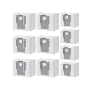 iDeer life [10PK] Disposable Dust Bags Kit Roborock S8 / S7 / Q5+/Q7+/Q7MAX+/ Q8