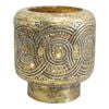 LVD Metal Luna 12cm LED Lantern Candle Holder Decor Small - Gold