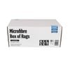 All Set 30 x 30cm Blue Auto Multi-Purpose Microfiber Towel - 50 Pack