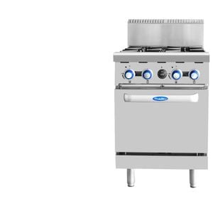 4 BURNERS WITH OVEN NG AT80G4B-O-NG