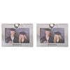 2PK Gibson Gifts Silver Graduation 6x4'' Photo Frame Rectangle