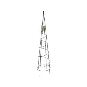 Our Place 1.4m Black Obelisk Plant Trainer