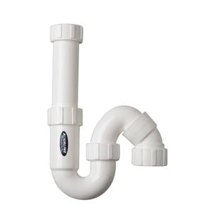 Aqualine Telescopic Space Waste Trap 32mm
