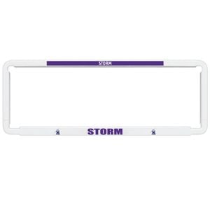 1x Official Nrl Melbourne Storm Car Number Plate Frame Cover Surround