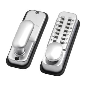 Ikonic Satin Chrome Digital Entry Lock