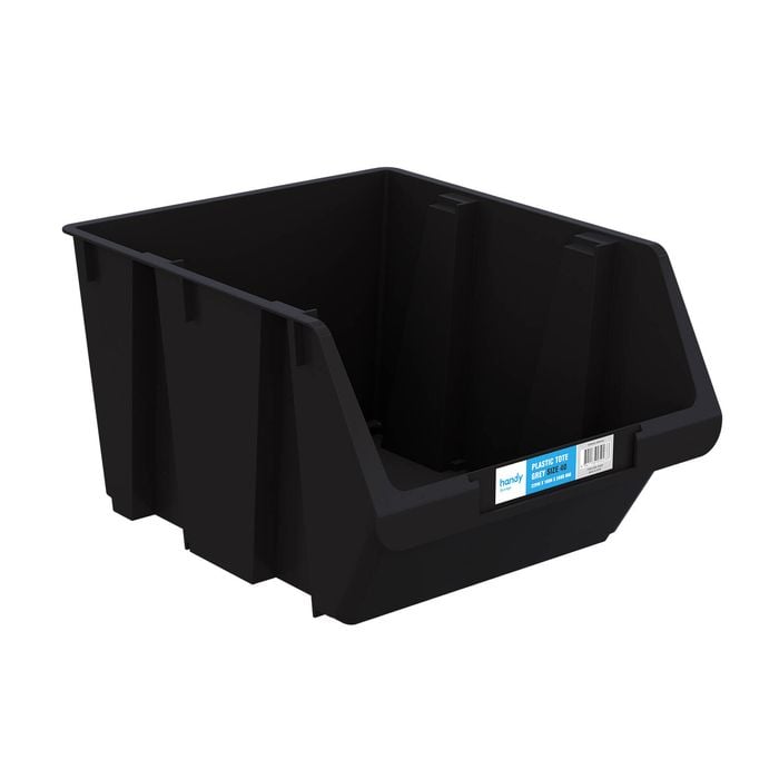 Handy Storage 229 x 160 x 269mm Grey Size 40 Plastic Tote