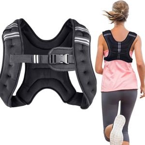 Fohoa 5kg Weight Vest With Front & Back Pockets
