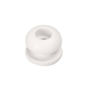 Pinnacle 5mm White Shock Cord Button - 8 Pack
