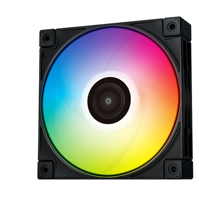 DeepCool FC120 Cooling Fan, 120mm Performance RGB PWM, Cable Management With Dasiy Chainable Cable, RGB Power Interconnect
