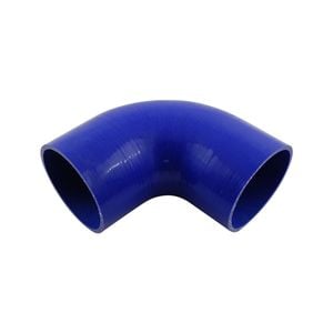 Takashi Silicone Hose Blue 90 Degree Standard Elbow 3.5" (89mm) Air Intake Turbo
