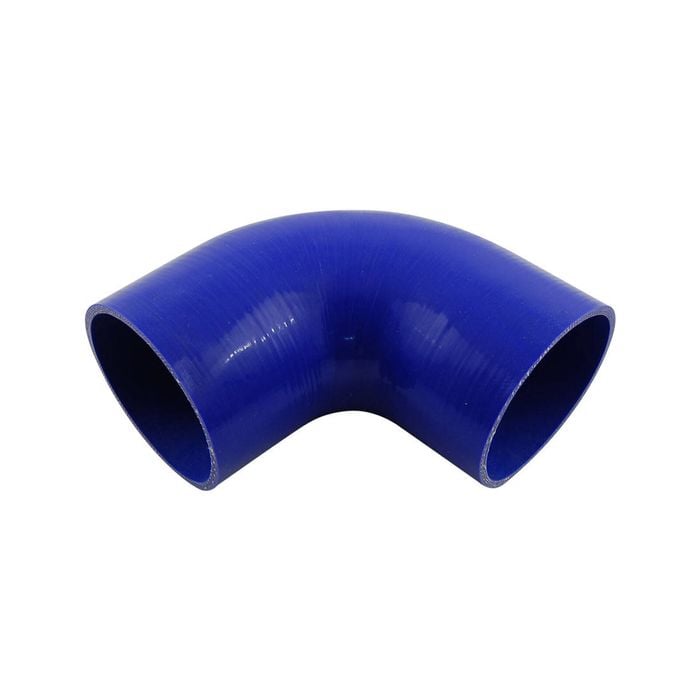 Takashi Silicone Hose Blue 90 Degree Standard Elbow 3.5" (89mm) Air Intake Turbo