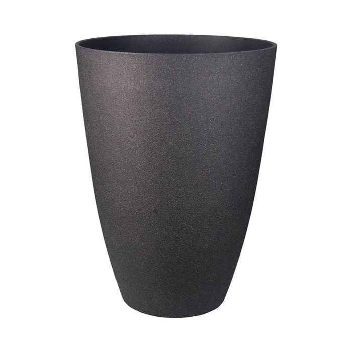 Moda 40cm Black Tall Faux Planter