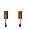 2pcs Beechwood & Silicone Basting Brush Charcoal