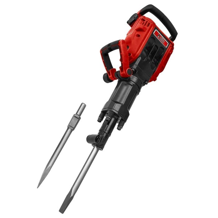 Full Boar 1700W 18kg 50J 30mm Hex Demolition Hammer Kit
