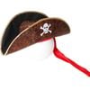 Deluxe Pirate Hat Costume Party Accessory Jack Sparrow Brown