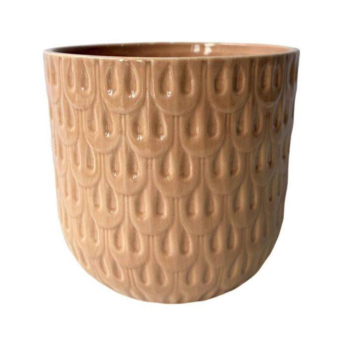 Northcote Pottery 9.5 x 8cm Blush Numi Mini Egg Ceramic Indoor Pot