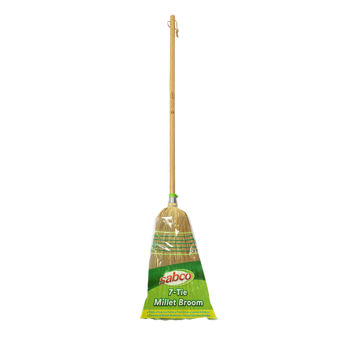 Sabco 7-Tie Millet Broom