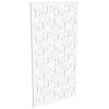 ProtectorAl 300-1200w x 1201-2400h Satin White/Gloss White Mosaic Unframed Composite Deco Panel
