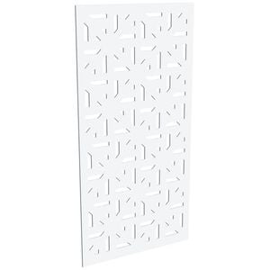 ProtectorAl 300-1200w x 1201-2400h Satin White/Gloss White Mosaic Unframed Composite Deco Panel