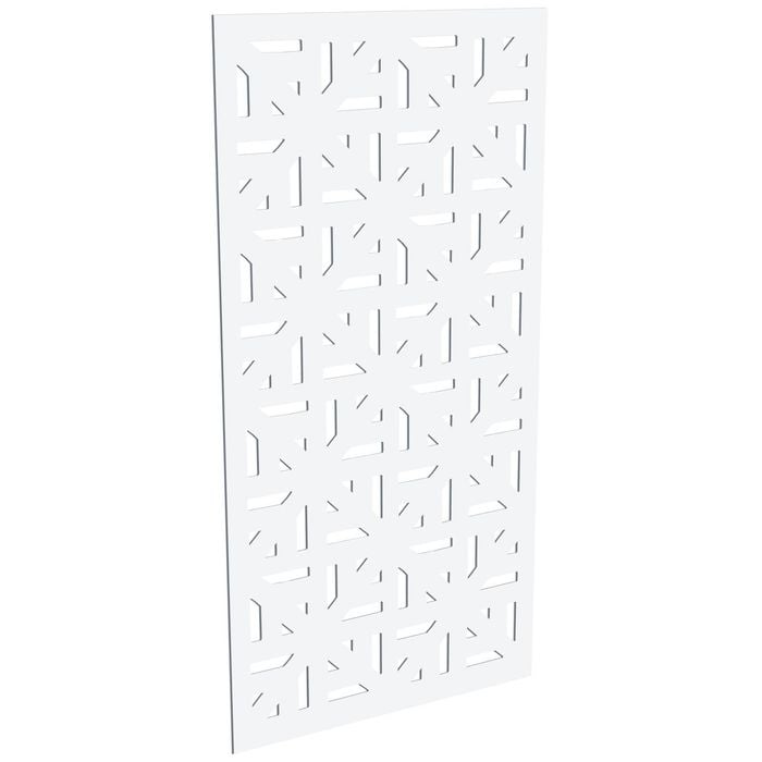 ProtectorAl 300-1200w x 1201-2400h Satin White/Gloss White Mosaic Unframed Composite Deco Panel