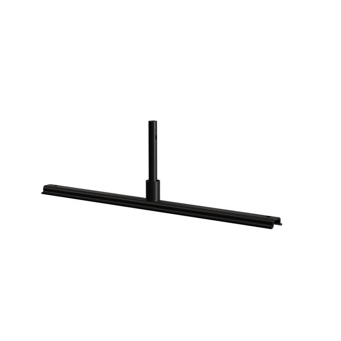 PEAK No-Dig Fencing 500mm Black Steel Fence Standing Post Base