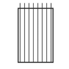RapidFence Square Tube Picket Gate 1500x900mm BLK