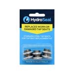 HydroSeal Stainless Steel Replacement Tap Seats And Washers - 6 Pack