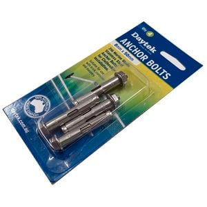Daytek 8 x 50mm Stainless Steel Clothesline Anchor Bolt - 4 Pack