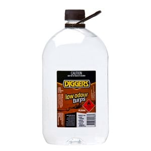 DIGGERS 4L Low Odour Turpentine