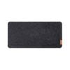 Desky Cork/felt Desk Pad - Large - 62x30cm / Dark Grey
