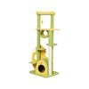 Pawz Scratching Post Plush Cat Tree 146CM Green