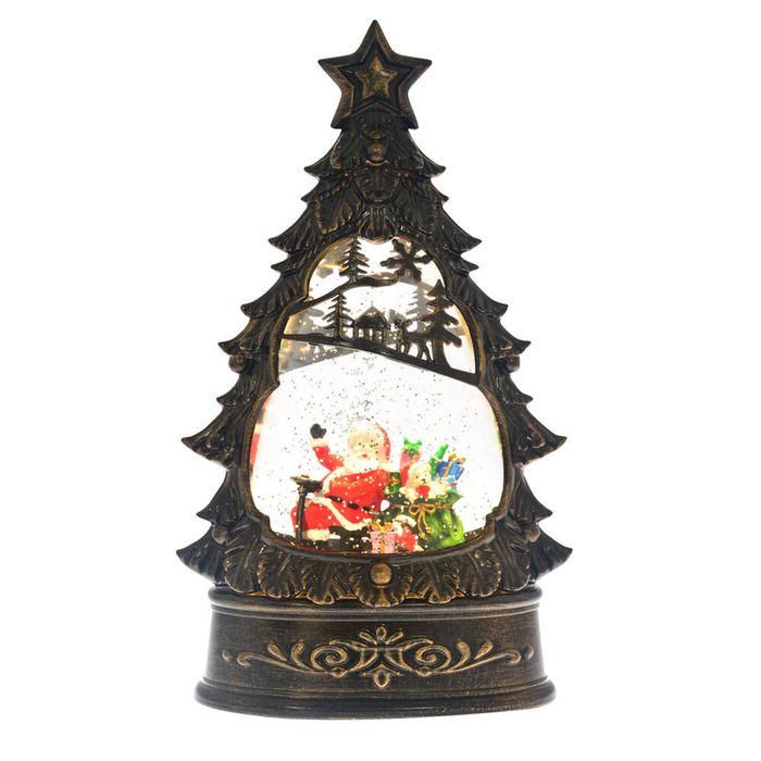 Gibson Gifts Christmas Light Up Musical Latern w/ USB Plug In 100x170x300mm