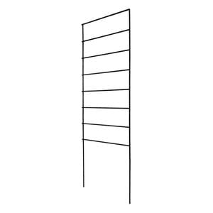 Jack 400 x 1200mm Black Powder Coated Grip And Grow Trellis